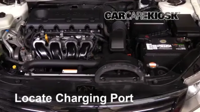 2009 Kia Optima EX 2.4L 4 Cyl. Climatisation Ajouter du réfrigérant